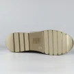 Złote skórzane sneakersy damskie S.BARSKI 29047