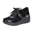 Sneakersy damskie S.BARSKI 94865 BK/BK SKÓRA