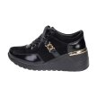Sneakersy damskie S.BARSKI 94865 BK/BK SKÓRA
