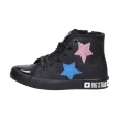 Czarne wysokie trampki dziecięce ze skóry eko BIG STAR II374028