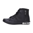 Czarne wysokie trampki dziecięce ze skóry eko BIG STAR II374028