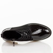 Czarne botki damskie Potocki 12666 bk