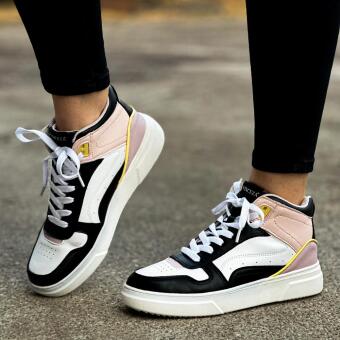 Białe sportowe buty damskie Vinceza 8786 Wt/bk