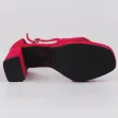 Fuksjowe sandały damskie na słupku z zakrytą piętą VINCEZA 20202