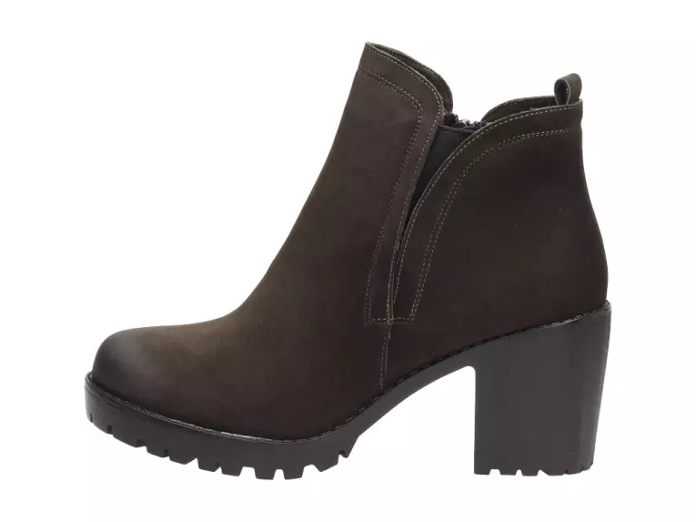 Botki damskie S.Barski 14-45 Khaki