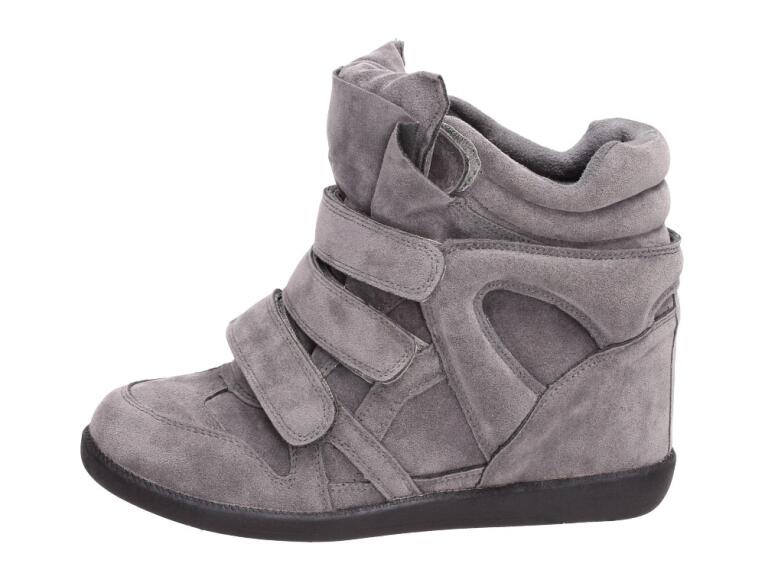 Szare sneakersy, buty damskie Vices 6039-6