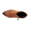 Botki damskie na obcasie VINCEZA 10620 CAMEL