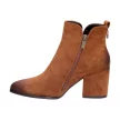 Botki damskie na obcasie VINCEZA 10620 CAMEL