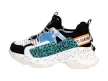 Czarne sneakersy damskie S.Barski 19v06-1