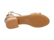 Beżowe sandały damskie M.DASZYŃSKI 2065-3