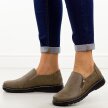 Khaki półbuty damskie Potocki 90352