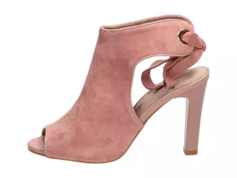 Różowe sandały damskie Sergio Leone 1493
