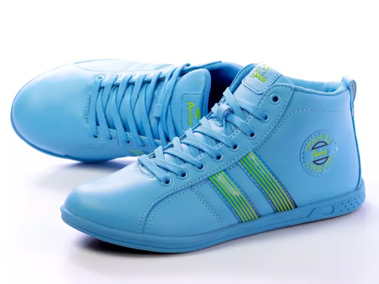 -60% Markowe sneakersy American Club 54247 Bl