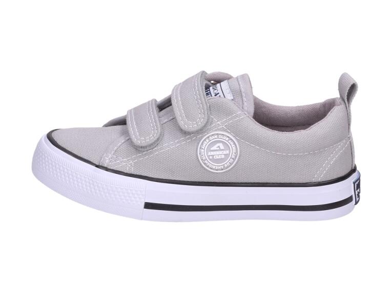 Szare trampki dziecięce American Club Lh39