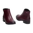 Bordowe botki damskie SABATINA DM21-202