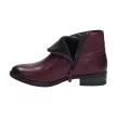 Bordowe botki damskie SABATINA DM21-202