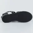 Czarne płaskie zabudowane sandały damskie T.SOKOLSKI FD08