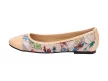 Beżowe baleriny, buty damskie Vinceza 3817