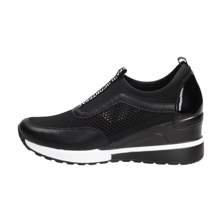 Czarne sneakersy półbuty damskie VINCEZA 10746