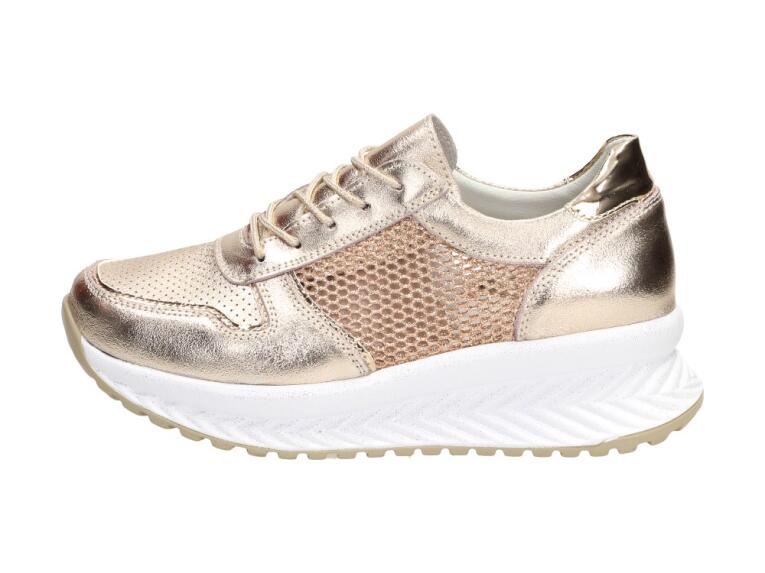 Złote sneakersy damskie FILIPPO DP2011/21