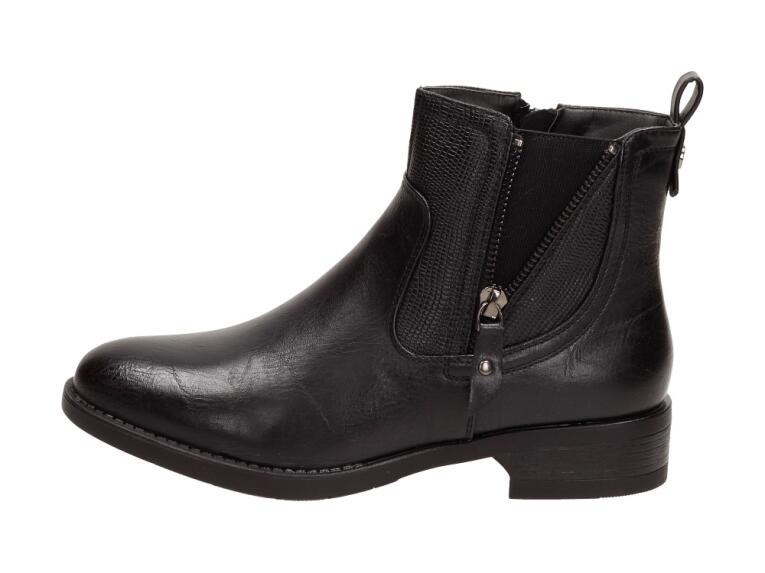 Czarne botki damskie Sabatina Dm20-224