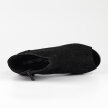 Czarne sandały damskie na obcasie z zakrytą piętą M.DASZYŃSKI 1954-10