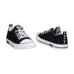Czarne tekstylne trampki damskie BIG STAR KK274102