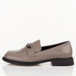 Beżowe skórzane mokasyny damskie Cambell 98317