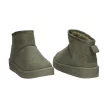 Ciepłe, lekkie botki damskie, niskie śniegowce BIG STAR KK274292 KHAKI
