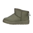 Ciepłe, lekkie botki damskie, niskie śniegowce BIG STAR KK274292 KHAKI