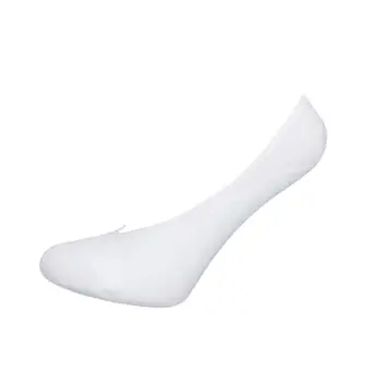 Bawełniane białe stopki do balerinek (model 811)