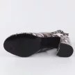 Brązowe sandały damskie na słupku FiloDonna 0510