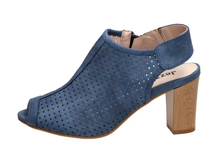 Niebieskie sandały damskie JEZZI SA107-2