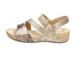 Złote sandały, buty damskie Sabatina 14201