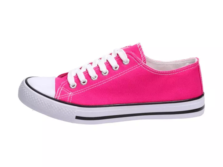 Trampki, buty damskie Wishot 32-085 Fuxia