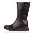 Czarne skórzane kozaki damskie T.Sokolski Z25-43