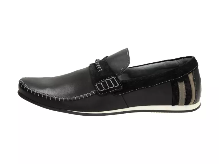 Markowe Polskie buty męskie Lemar 881/102 Bk