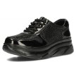 Czarne skórzane sneakersy damskie FILIPPO DP2138/23