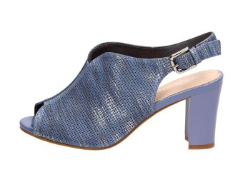 Niebieskie sandały damskie SERGIO LEONE SK812