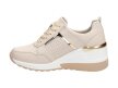 Beżowe sneakersy damskie S.BARSKI 97627 SKÓRA