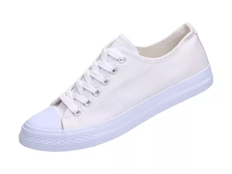 Białe trampki damskie buty Cotton Club 6923-1