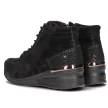 Czarne sneakersy damskie FILIPPO DP1504/21 SKÓRA