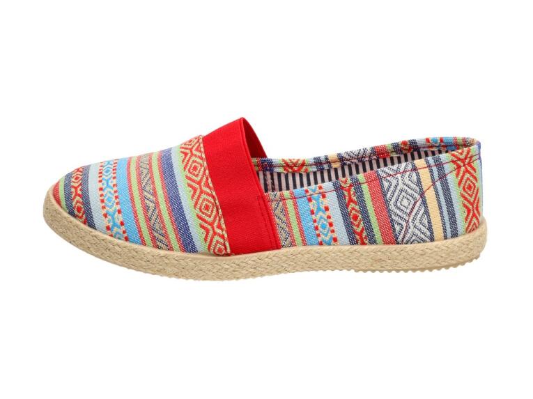Czerwone espadryle damskie Sabatina 2017-5