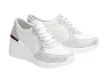 Białe sneakersy damskie S.BARSKI 92105 SL