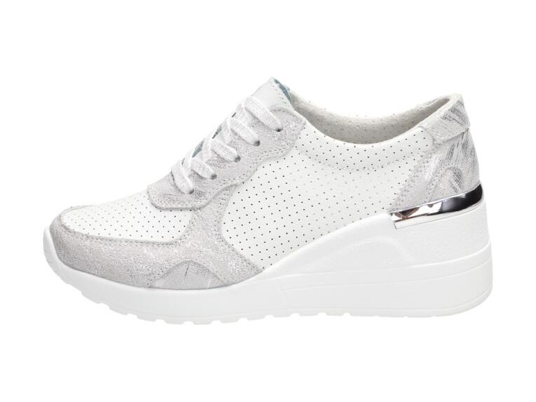 Białe sneakersy damskie S.BARSKI 92105 SL
