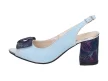 Niebieskie POLSKIE sandały damskie SUZANA 1450