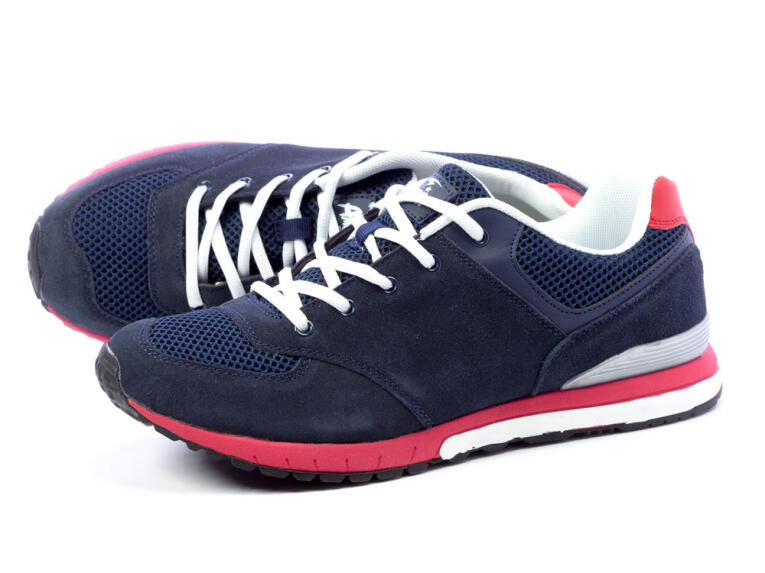 -45% Markowe buty Skórzane American 56025 Nv