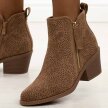 Coffee jesienne botki damskie, kowbojki S.Barski 52-538