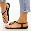 Czarne płaskie japonki damskie Ipanema Vibe 83701