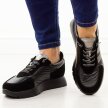Czarne sneakery damskie Vinceza 58561